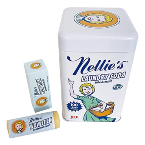 【デザインと実用の両立】 「Nellie’s」の粉洗剤とステインリムーバーをiHerbで購入。洗剤のとけ残りや生乾き臭もなく重宝しています。頑固な汚れにはステインリムーバーを。（minamiさん）