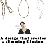 美人の象徴「ほっそりした首元」を作れる「シンプル以上のネックレス」名作カタログ