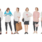 白シャツと黒パンツ「同じコーディネートでもこんなに変わる」着回しのパターン【6選】