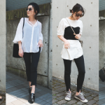 週4で着まわしたいモノトーンLOOK（吉田さん＆高園さん編）