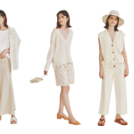 「夏の白はニットが便利」ボトムの色・形・素材を選ばず着られるトップス【3選】