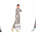 シンプルな服がまた活躍する「新しい小物の回し方」