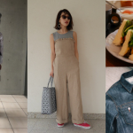 山内一世さんはVANSの赤＆黒！レディに着こなすスニーカースタイル、2LOOKをお届け