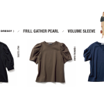 ブラウスのようで「ブラウスよりも着回せる」そでにふくらみあるTシャツ【4選】