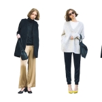着ているトップスに似合うパンツ：冬服全般に相性のいい「ほのかな光沢」