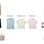 【01】「着まわし上手なカラーTシャツ」｜華やぐ３色を支えるワードローブ