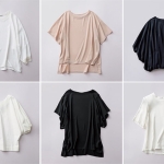 Tシャツ気分で「Tシャツ以上｜華奢見えもかなうトップス６選