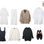 【出番が増えていく服】｜「着まわしにも優れる」黒・白・ベージュアイテム