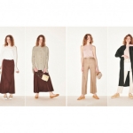 これから買うべき服2選｜ピンクのノースリーブ＆ブラウンのサテンスカート