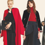 ブラックorレッド？オシャレに差がつくシンプルニットの着回しアイデア