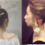 ヘアの達人は「アレンジ＋ヘアアクセ」を組み合わせ
