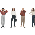 ヒールあり・なしで履きくらべ 「ひざ下を長く見せる」靴にスタイルを左右されないパンツ