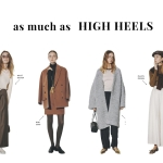 ヒールがなくとも「ヒール同等のスタイルアップができる服」丈とデザイン、その選び方