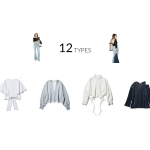 ポイントは素肌「シンプルに着飾れる」モノトーンなのに映える服