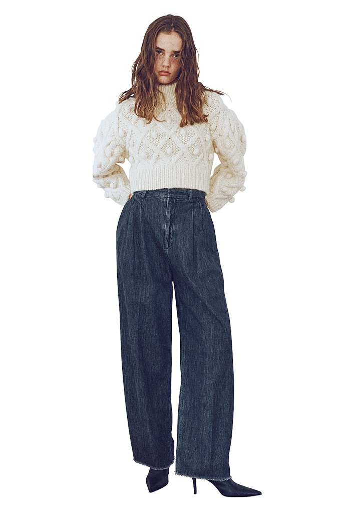 エディター坪田あさみさんコラボ＞BULLET DENIM（MID BLUE