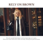 黒よりやさしく・ベージュより深い「ブラウンだからできること」心地よくキレイに整う「選びと合わせ」