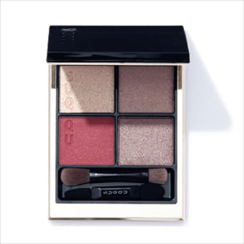 「自在にトーンを変えられる」 シグニチャー カラー アイズ 05 7,700円／SUQQU　濃度の異なるグレイッシュなブラウンを上から重ねることにより、赤の鮮やかさが調整可能。