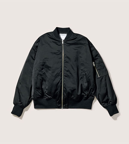 ボアファブリック MA-1ブルゾン BLACK – CIADAZ