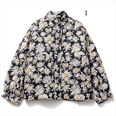 花柄アウター 6,990円／ZARA（ザラ カスタマーサービス）