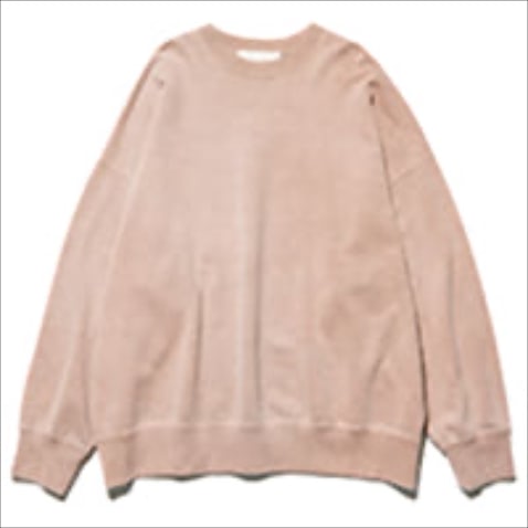 ピンクオーバースエット 24,200円／アール ジュビリー for ピルグリム サーフ＋サプライ（ピルグリム サーフ＋サプライ）