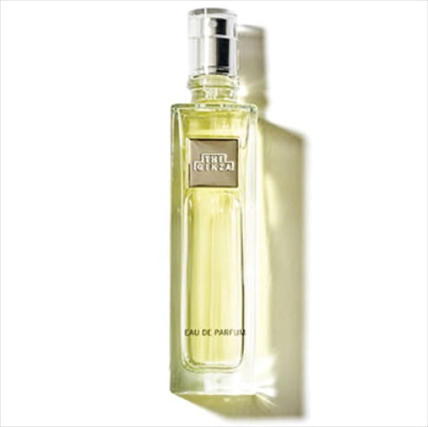 「並木通りに並ぶリンデン」オードパルファム 50mL 19,800円／ザ・ギンザ　ブランド誕生の地「銀座」をイメージしたオードパルファム。並木通りに整然と植えられたリンデンが芽吹く様子を思わせる。