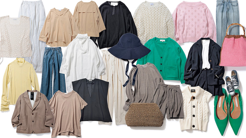 新しい服を買う前に、参考にしたいプロたちが実際に買った＆キープしているアイテム。すでに多くの新作を見てふれたスタイリストたちの心をとらえた新しい服と、コーディネート計画を伺いました。